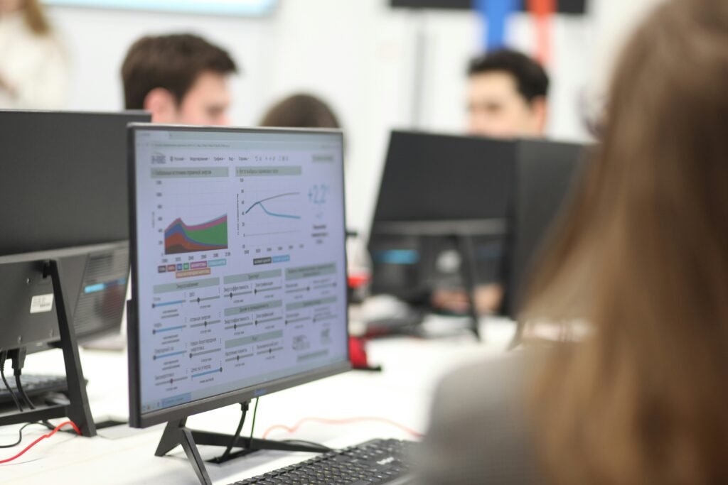 google analytics for beginners guide showing dashboard on laptop