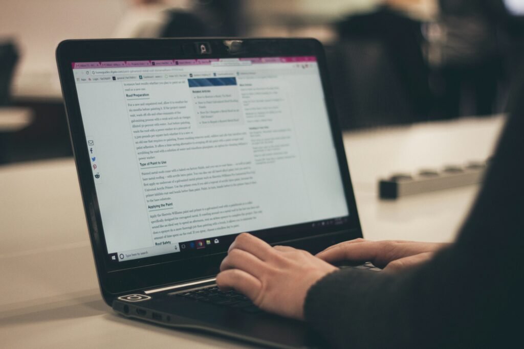 small business content strategy for SEO showing consistent blog publishing